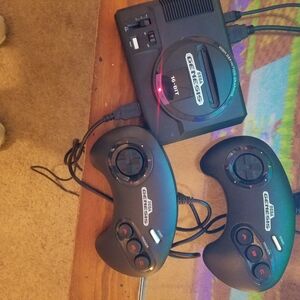 Sega Genesis Black Console with Classic Design